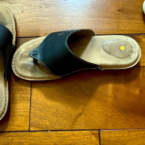 Dr Martens 3B05 Black Sandal Mule Flip Flops 6UK 7M 8W 39EU Vintage - Picture 7 of 12